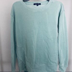 Super soft mint sweatshirt